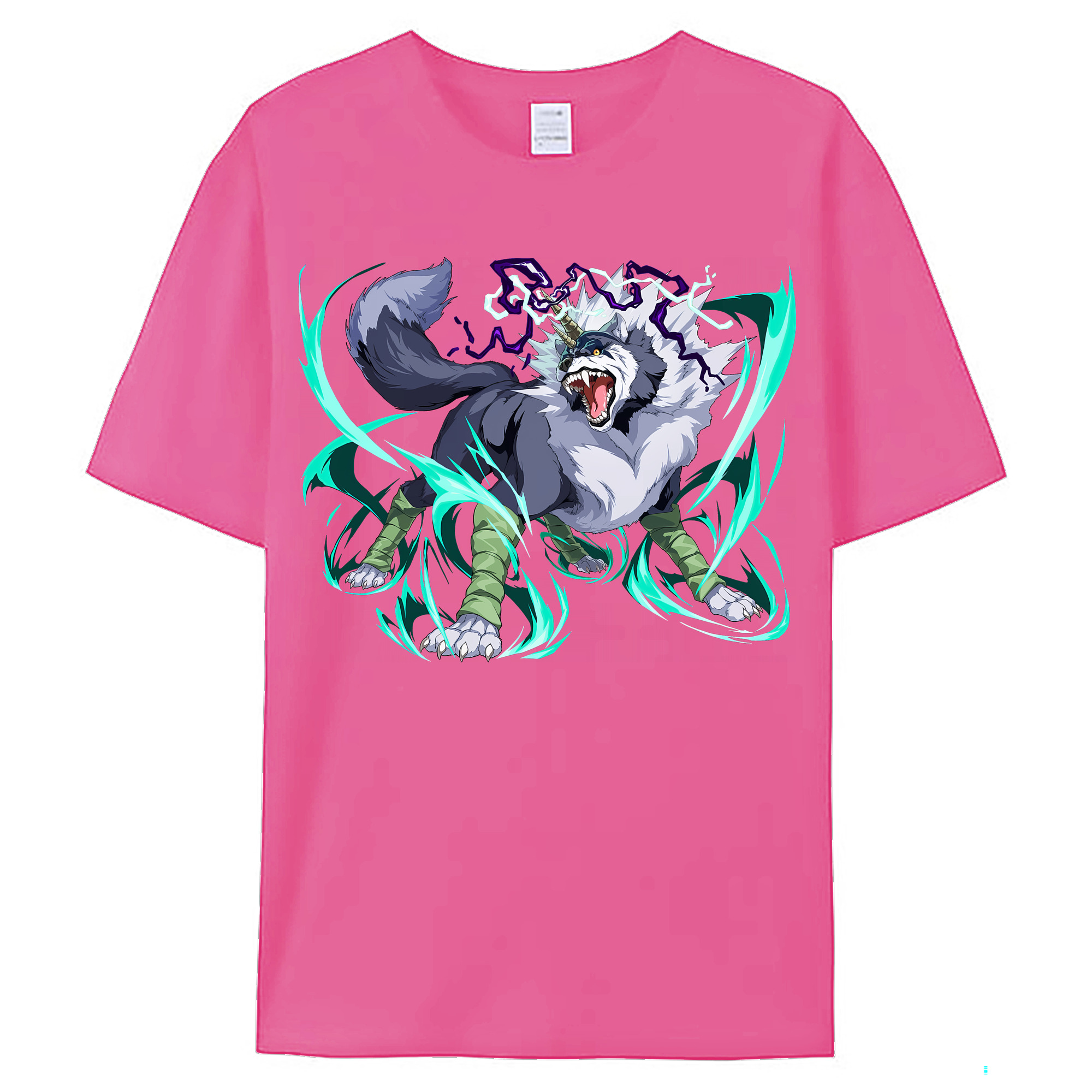 （画像用） 転スラ Regarding Reincarnated to Slime レディースカジュアルプリントTシャツ（綿100％）